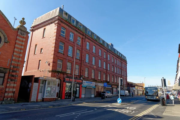 Street View in Blackpool-Lancashire-Verenigd Koninkrijk — Stockfoto