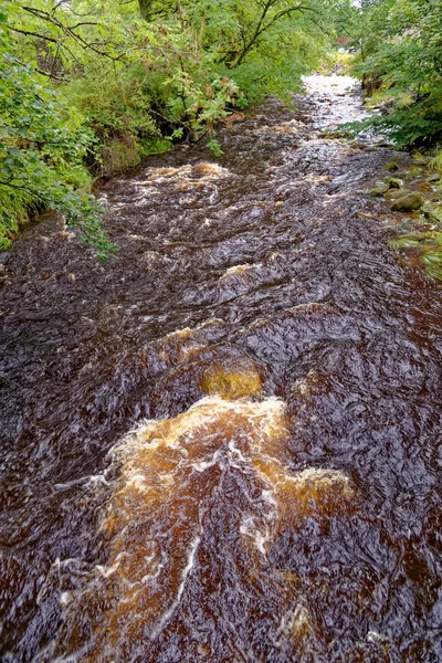 Vue campagne rurale dans le Northumberland - Nord-Est de l'Angleterre — Photo