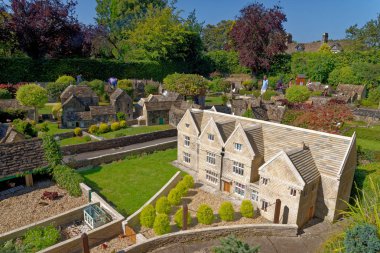 Famous Model Village in Bourton on the Water - UK clipart