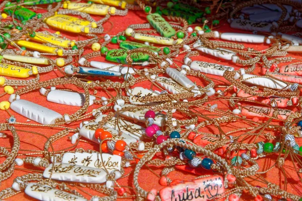 Handmade Jewellery - Varadero - Cuba — Stock Photo, Image