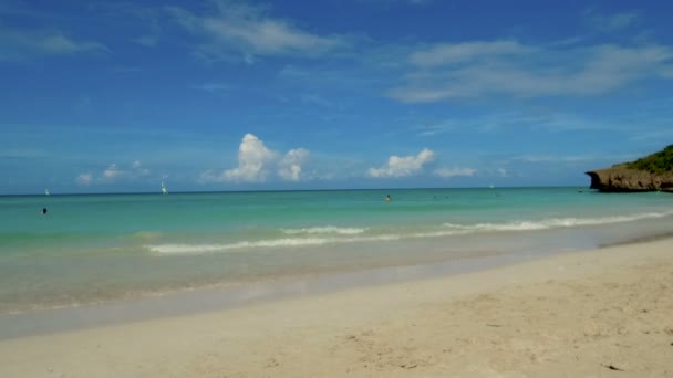 Playa Varadero Indias Occidentales Caribe Varadero Cuba Centroamérica Noviembre 2018 — Vídeo de stock