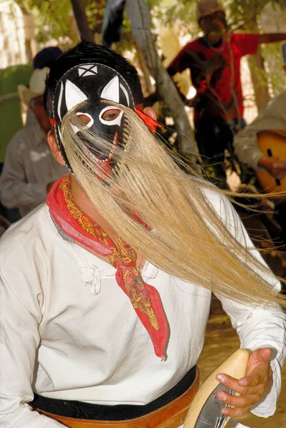 Danza folclórica azteca - bailarines de México — Foto de Stock