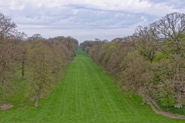 アシュダウン ハウス ガーデンズ Ashdown House Gardens アシュダウン パークとも呼ばれる イギリスのオックスフォードシャー州アシュベリーの市民教区にある17世紀のカントリーハウス — ストック写真