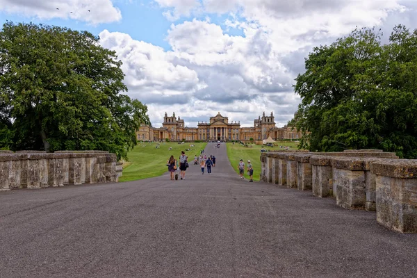 Blenheim Palace Woodstock England Birthplace Winston Churchill Residence Dukes Marlborough — Stock Photo, Image