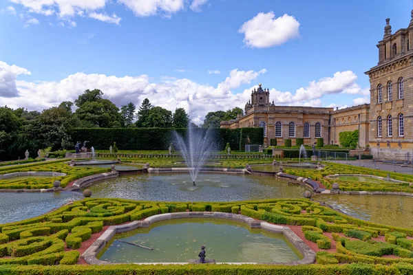 Blenheim Palace Woodstock England Egyesült Királyság Winston Churchill Születési Helye — Stock Fotó