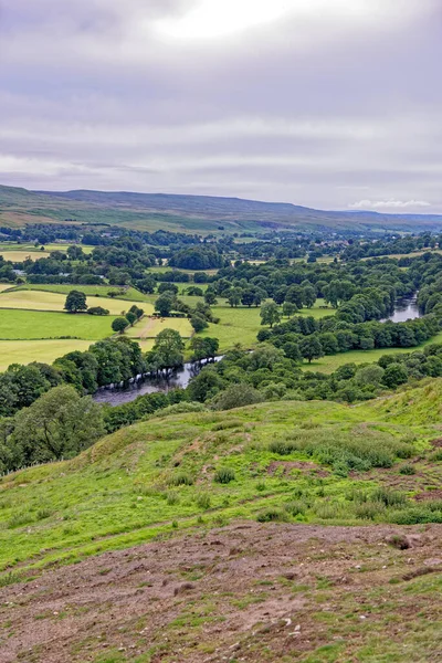 Landscape Fields County Durham United Kingdom — Stock Photo, Image