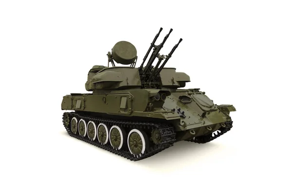 Installazione Antiaerea Russa Semovente Shilka Whi — Foto Stock