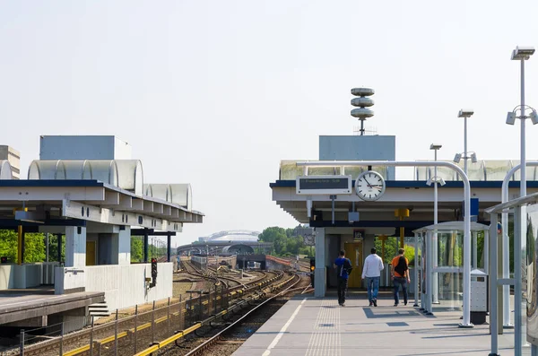 Tågstationen Amsterdam — Stockfoto