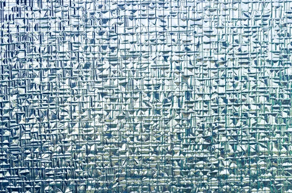 Reflective glass texture blue