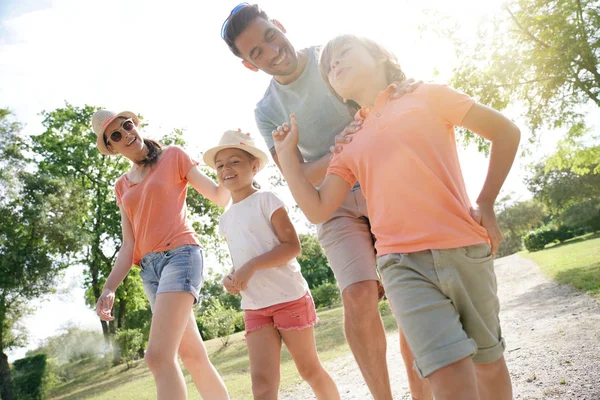 Portrait Family Vacation — Stock Photo, Image