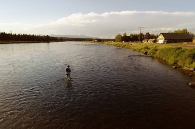 Henry'nin çatal balıkçı flyfishing