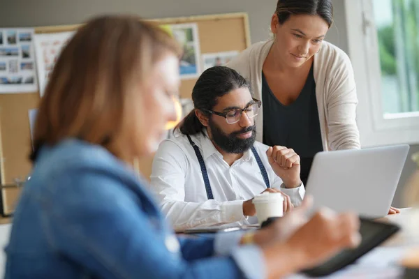 Start People Working Together Office — Stock Photo, Image