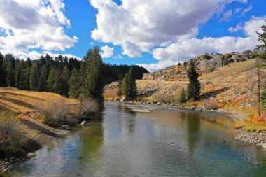 Montana'daki Lamar nehri