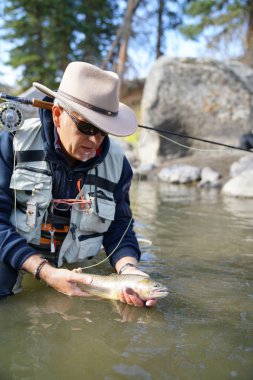 alabalık Cutthroat, balıkçılık sinek