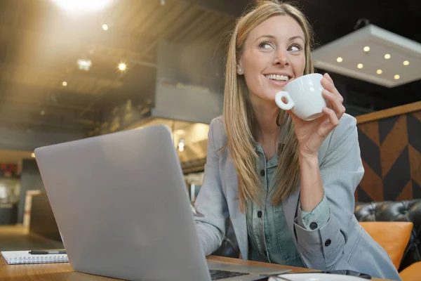 Commessa Preparare Passo Vendita Viaggio Lavoro — Foto Stock