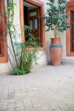 Çarpıcı geleneksel Fas riad 