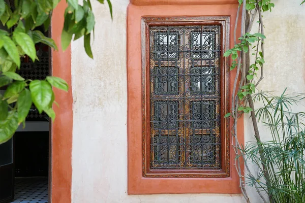 Prachtige Traditionele Marokkaanse Riad — Stockfoto