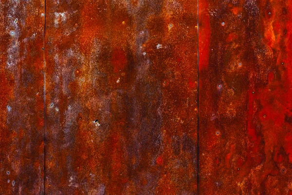 Old Rough Rusted Metal Plate Close — Stock Photo, Image