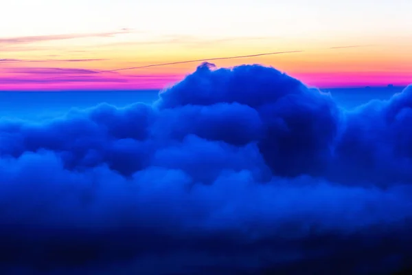 Alba Sulle Montagne Dei Carpazi Vista Dalla Montagna Bliznitsya Velika — Foto Stock