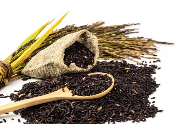 Pirinci derin mor renkte olduğunu; Bu muhteşem koyu renk yüksek beslenme verim bitkilerin normaldir.