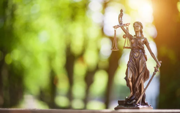 Justitieministern Rättvisa Damen Eller Iustitia Justitia Den Romerska Rättvisans Gudinna — Stockfoto