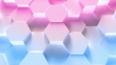 teknoloji altıgen desen arka plan