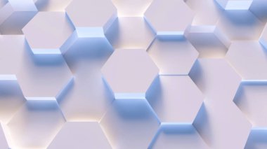 teknoloji altıgen desen arka plan