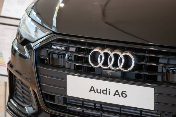 Аахен Германия Декабря 2018 Года Съемка Нового Авангардного Quattro Audi — стоковое фото