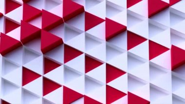 renk teknoloji altıgen desen arka plan - 4 k Uhd sorunsuz döngü