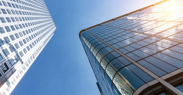 Modern Office Buildings Skyscrapers London City — Stock Photo, Image