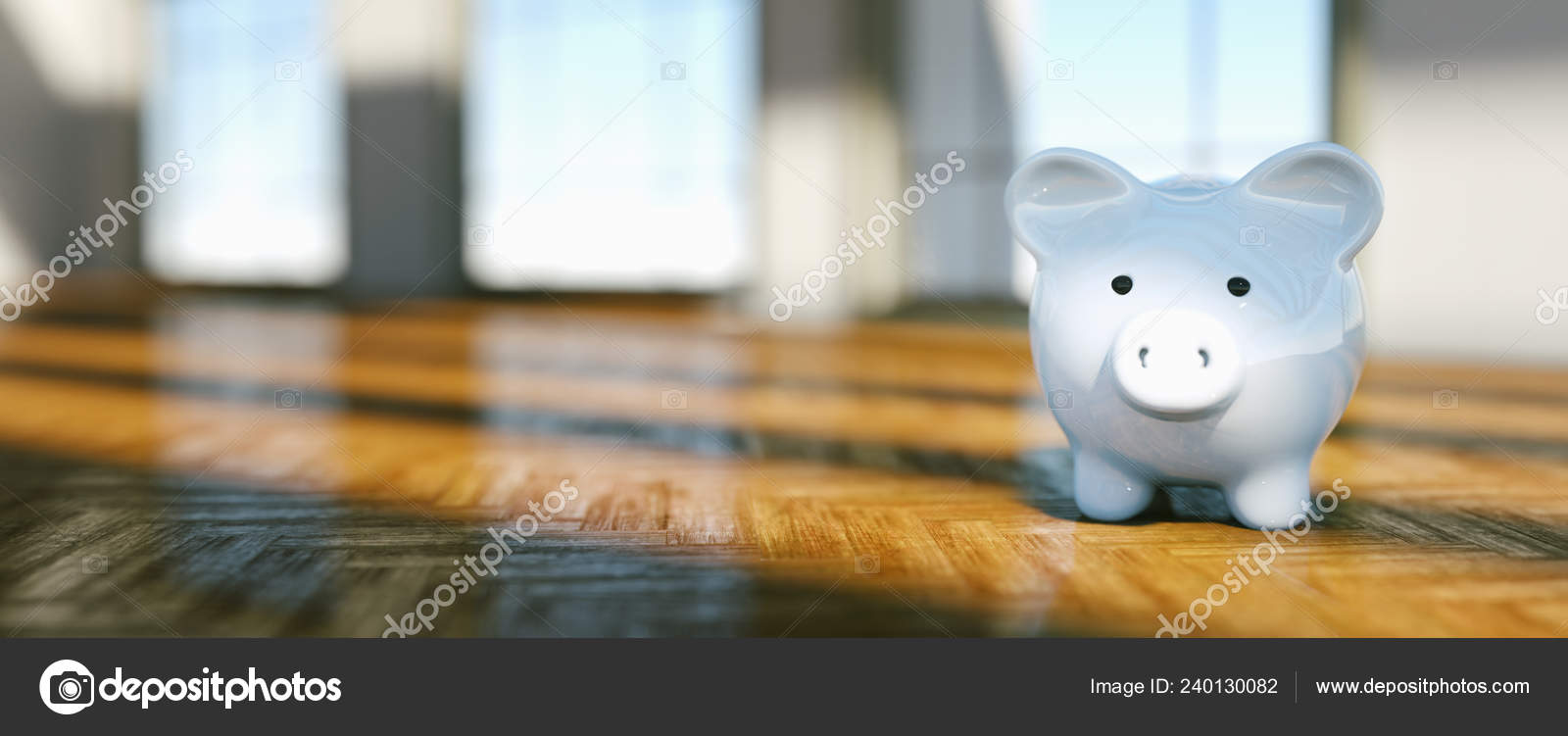 Color Piggy Bank Leader Right Direction Wealth Real Estate Home