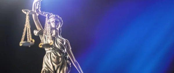 Estatua de Lady Justice — Foto de Stock