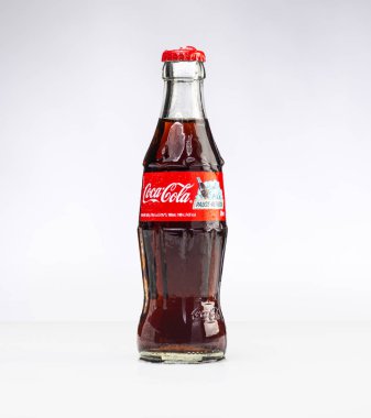 Aachen, Almanya - 06 Haziran 2015: Coca Cola Coke lem'in studioshot'ı