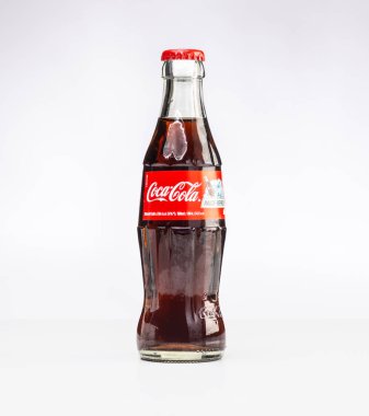 Aachen, Almanya - 06 Haziran 2015: Coca Cola Coke lem'in studioshot'ı