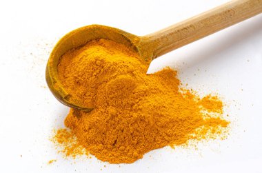 Zerdeçal tozu. Zerdeçal ya da Curcuma, körinin sarı rengini veren baharattır. Binlerce yıldır Hindistan 'da baharat ve şifalı bitki olarak kullanılıyor..