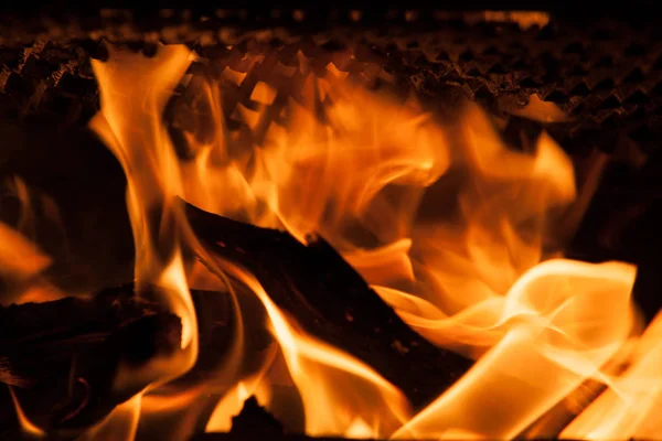 Abstrakte Flamme Feuer Flamme Textur Hintergrund — Stockfoto