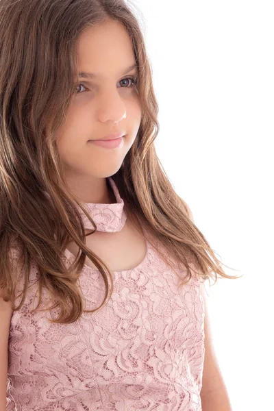 Cute Teenager Smilling Studio Shot — Stock Photo, Image