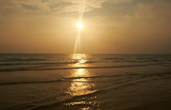 Puesta Sol Mar Playa Patayya — Foto de Stock