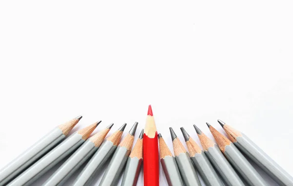 Pencils Concept Red Pencil — Stock Photo, Image