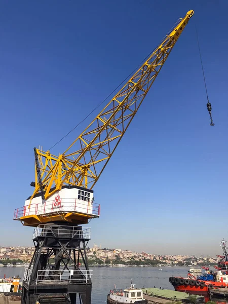 Istanbul Turkiet Maj 2018 Utsikt Från Historiska Golden Horn Varvet — Stockfoto