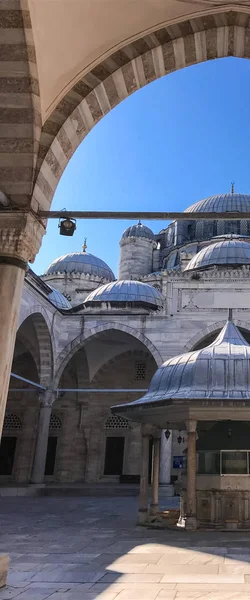 Istanbul Turquie Mai 2018 Vue Extérieure Sehzade Camii Mosquée Prince — Photo