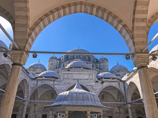 Estambul Turquía Mayo 2018 Vista Exterior Sehzade Camii Mezquita Príncipe — Foto de Stock