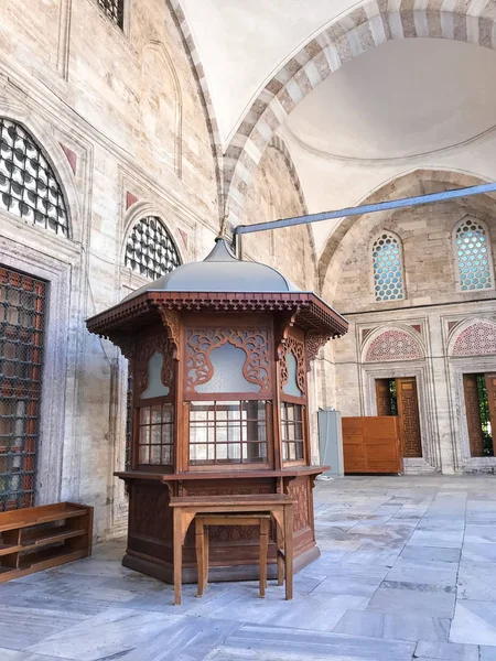 Vnější Pohled Sehzade Camii Nebo Princ Mešitu Postavil Sulejman Nádherný — Stock fotografie