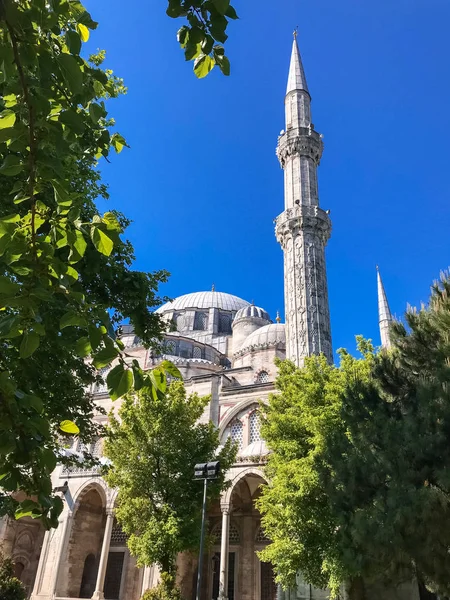 Vue Extérieure Sehzade Camii Mosquée Prince Construite Par Suleiman Magnifique — Photo