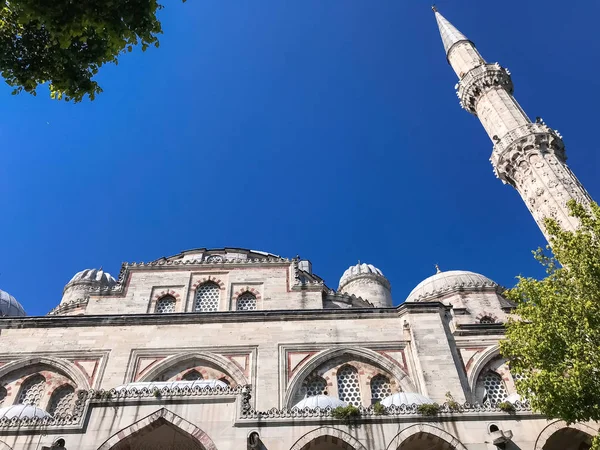 Vista Exterior Sehzade Camii Mezquita Príncipe Construida Por Suleiman Magnífico —  Fotos de Stock