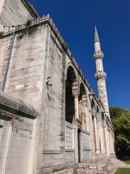 Vista Exterior Sehzade Camii Mesquita Príncipe Construída Por Solimão Magnífico — Fotografia de Stock