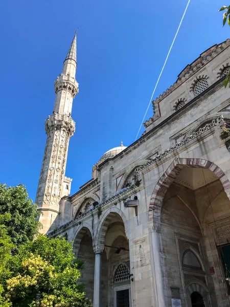 Vista Exterior Sehzade Camii Mesquita Príncipe Construída Por Solimão Magnífico — Fotografia de Stock