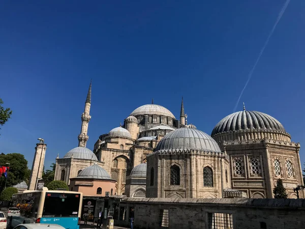 Istanbul Turkey May 2018 Exterior View Sehzade Camii Prince Mosque — Stock Photo, Image