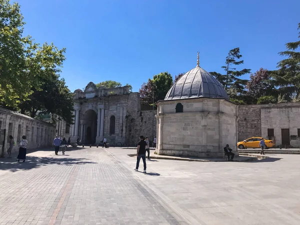 Istambul Turquia Maio 2018 Vista Mesquita Suleymaniye Construída Pelo Lendário — Fotografia de Stock