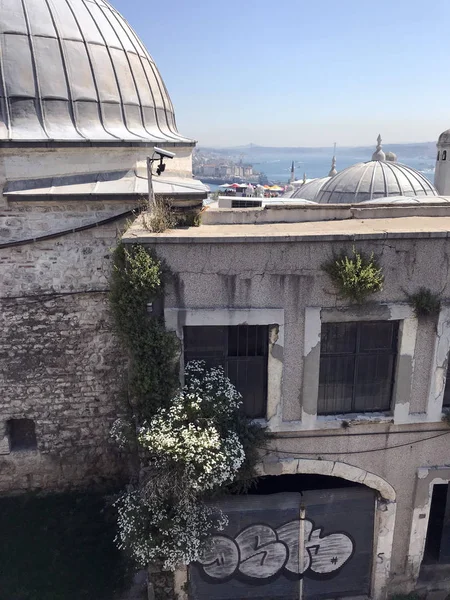 Istanbul Turecko Listopadu 2015 Pohled Suleymaniye Mosque Postavena Legendární Osmanský — Stock fotografie